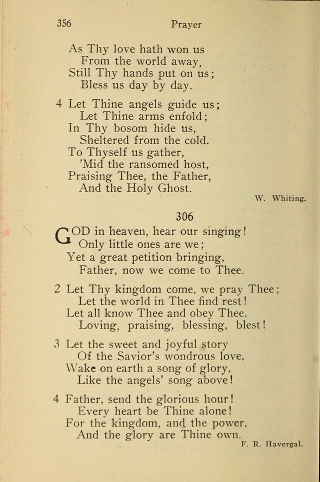 Wartburg Hymnal: for church, school and home page 356