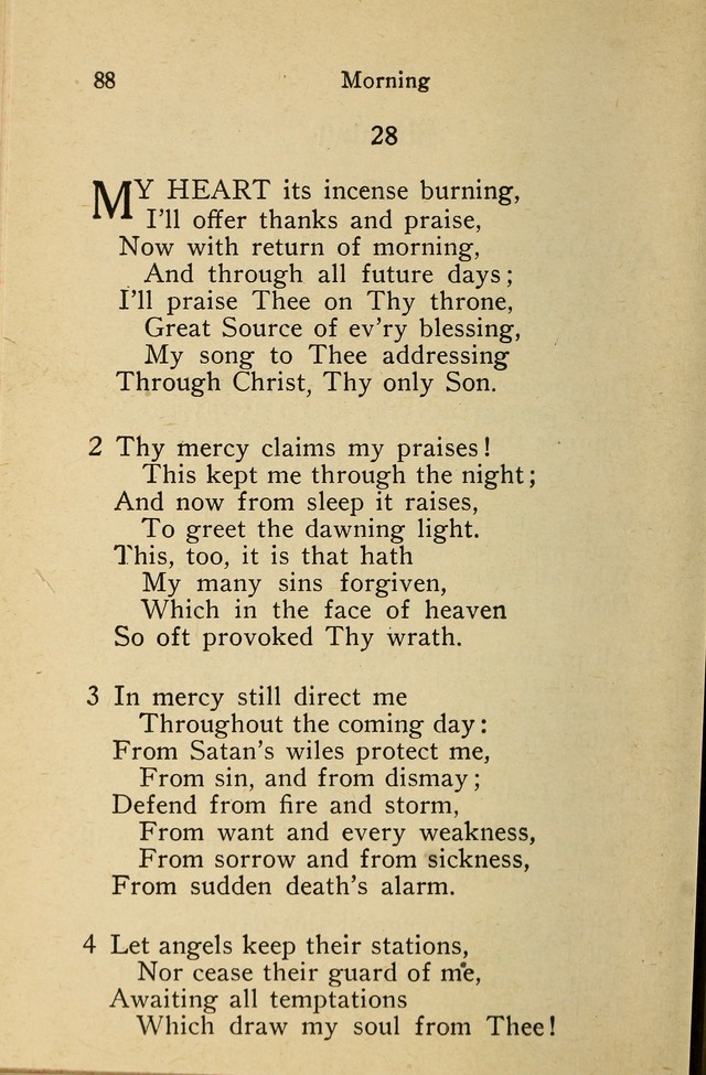 Wartburg Hymnal: for church, school and home page 88