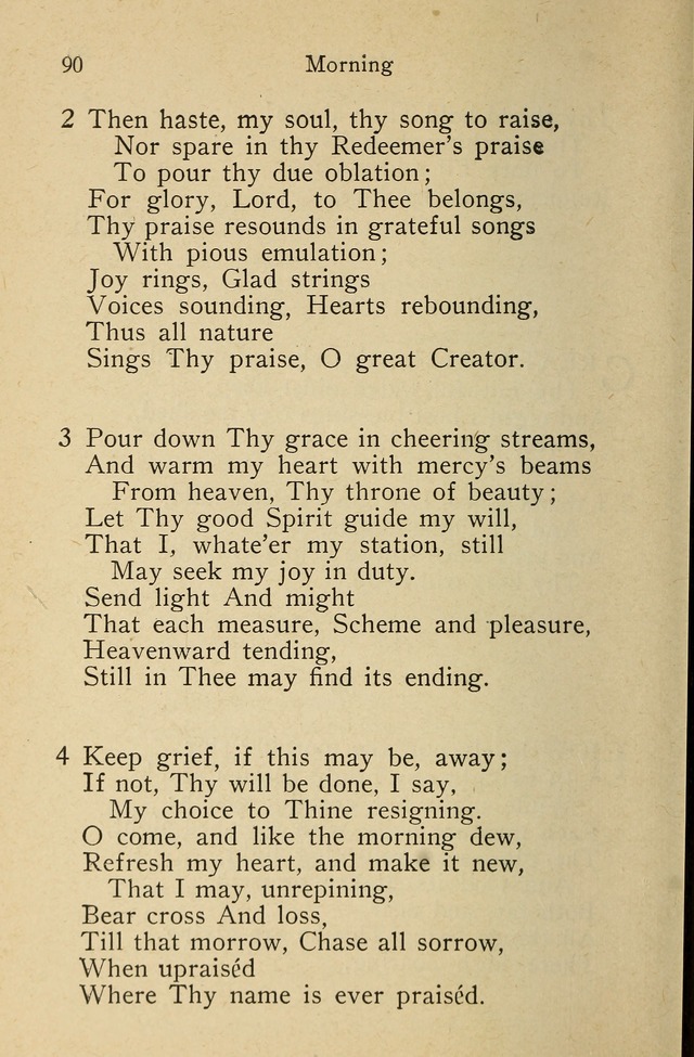Wartburg Hymnal: for church, school and home page 90