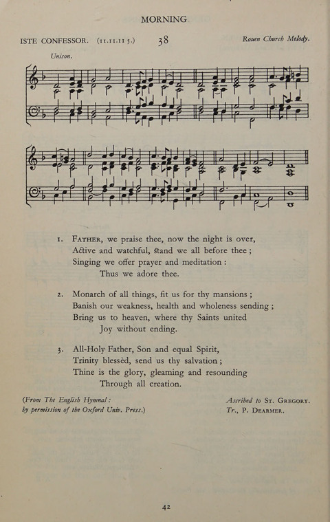 The Winchester Hymn Supplement: with Tunes page 42