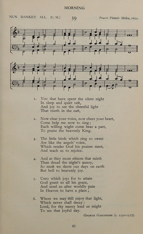 The Winchester Hymn Supplement: with Tunes page 43