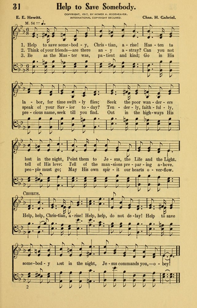 Williston Hymns page 38