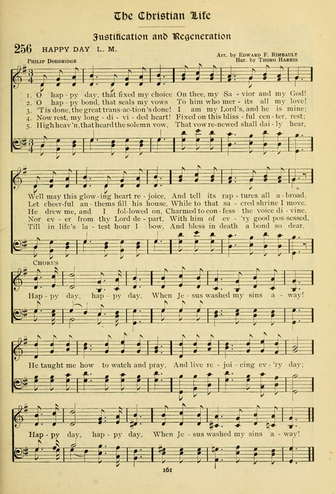 The Wesleyan Methodist Hymnal: Designed for Use in the Wesleyan Methodist Connection (or Church) of America page 161