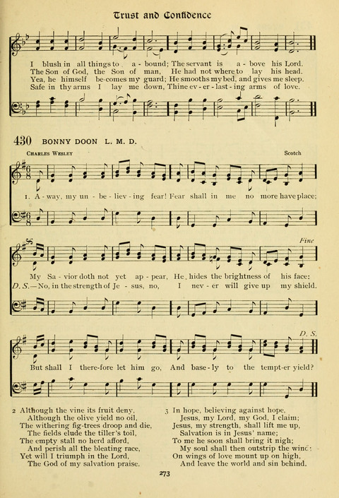 The Wesleyan Methodist Hymnal: Designed for Use in the Wesleyan Methodist Connection (or Church) of America page 273