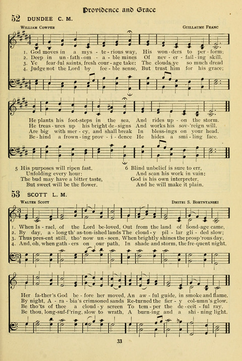 The Wesleyan Methodist Hymnal: Designed for Use in the Wesleyan Methodist Connection (or Church) of America page 33