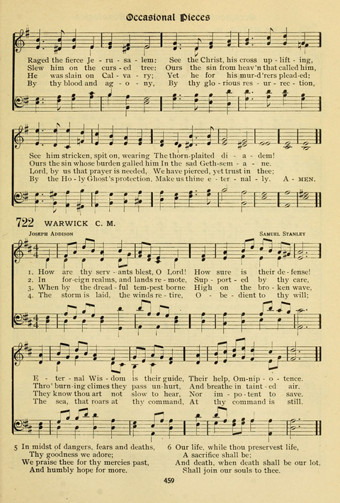 The Wesleyan Methodist Hymnal: Designed for Use in the Wesleyan Methodist Connection (or Church) of America page 459