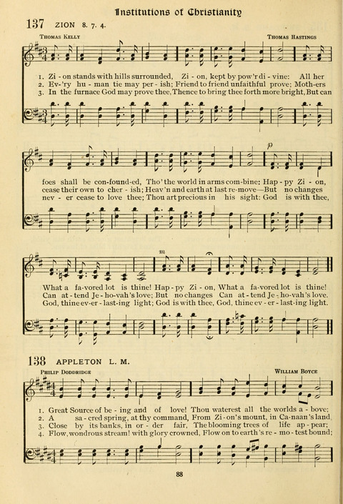 The Wesleyan Methodist Hymnal: Designed for Use in the Wesleyan Methodist Connection (or Church) of America page 88