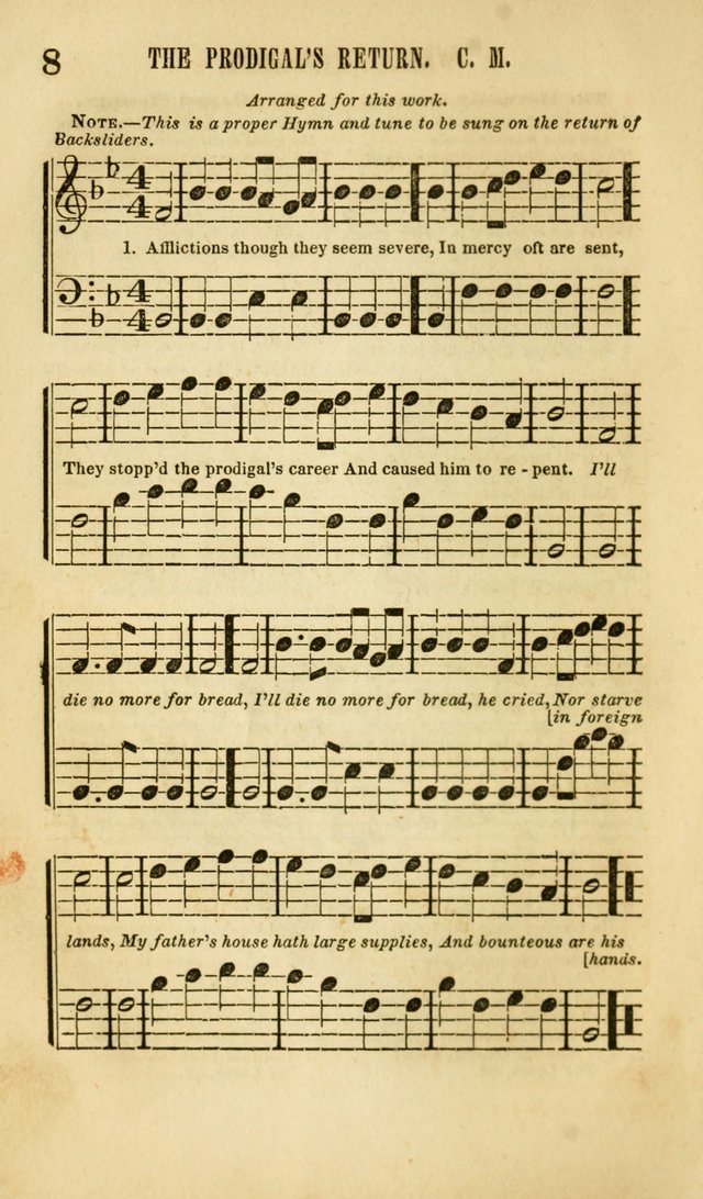 The Wesleyan Psalmist, or Songs of Canaan: a collection of hymns and tunes designed to be used at camp-meetings, and at class and prayer meetings, and other occasions of social devotion page 15