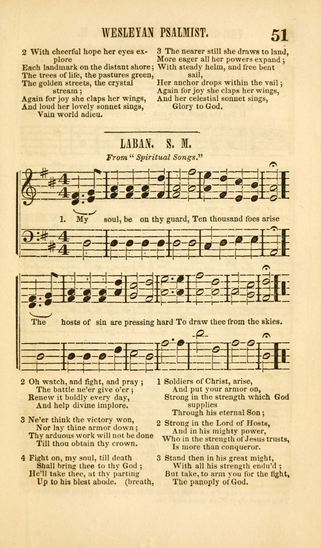 The Wesleyan Psalmist, or Songs of Canaan: a collection of hymns and tunes designed to be used at camp-meetings, and at class and prayer meetings, and other occasions of social devotion page 58