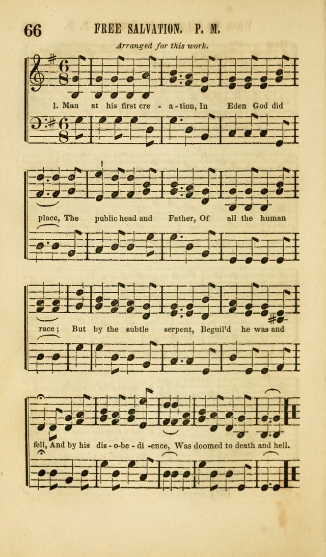 The Wesleyan Psalmist, or Songs of Canaan: a collection of hymns and tunes designed to be used at camp-meetings, and at class and prayer meetings, and other occasions of social devotion page 73