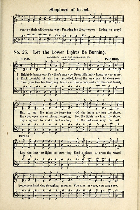 World-Wide Revival Hymns: Unto the Lord page 25