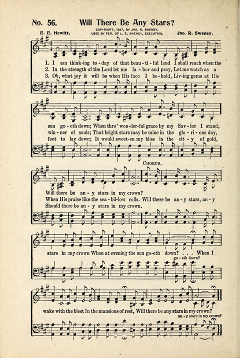 World-Wide Revival Hymns: Unto the Lord page 56