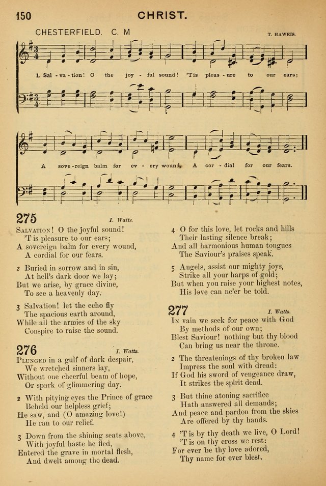 Worship in Song: a selection of hymns and tunes for the Service of the Sanctuary  page 150