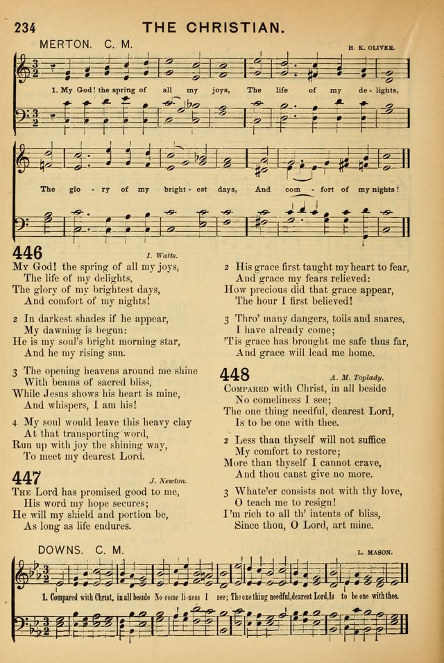 Worship in Song: a selection of hymns and tunes for the Service of the Sanctuary  page 234