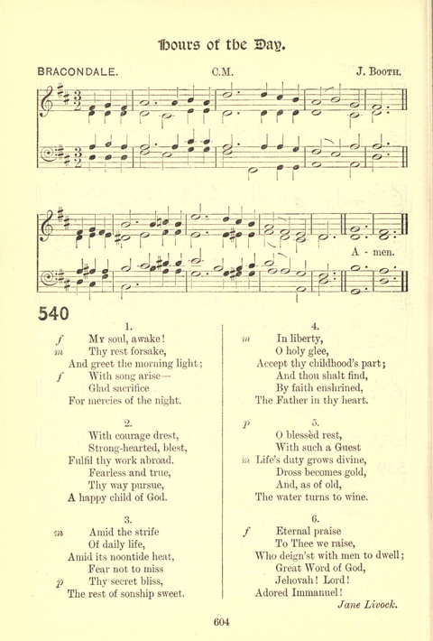 Worship Song: with accompanying tunes page 604