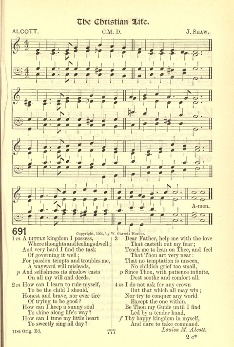 Worship Song: with accompanying tunes page 777