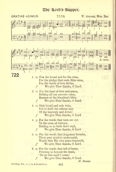 Worship Song: with accompanying tunes page 812