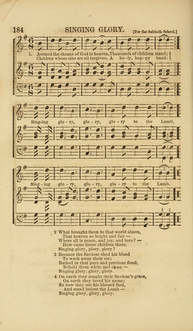 The Wesleyan Sacred Harp: a collection of choice tunes and hymns for prayer class, and camp meetings, choirs, and congregational singing page 189