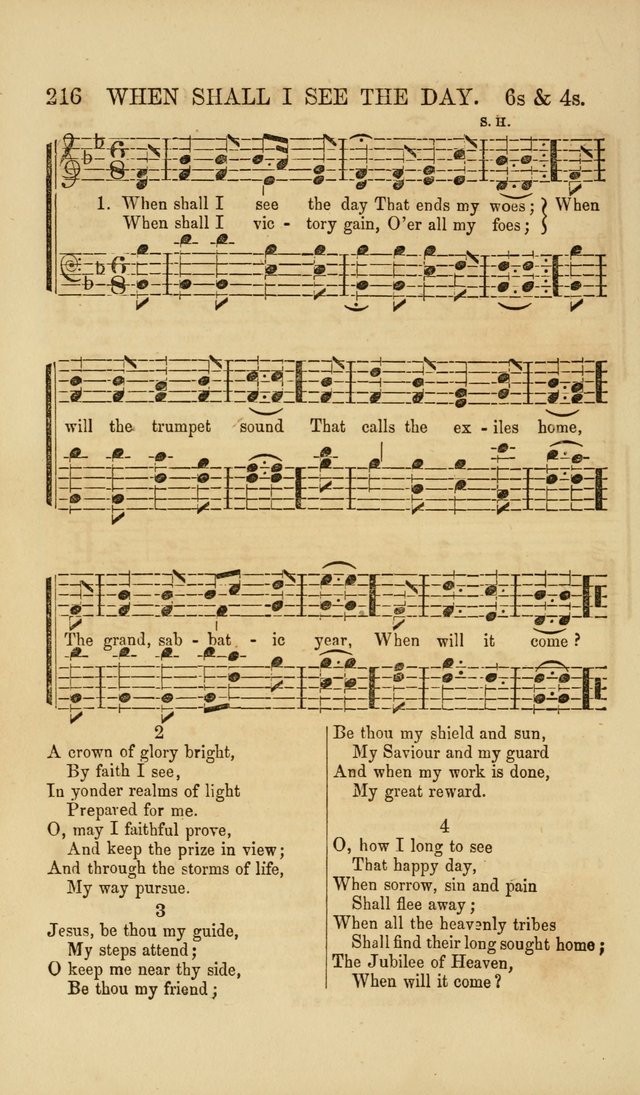 The Wesleyan Sacred Harp: a collection of choice tunes and hymns for prayer class, and camp meetings, choirs, and congregational singing page 221