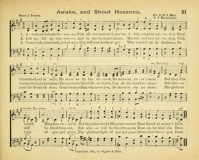 Winnowed Songs for Sunday Schools page 88