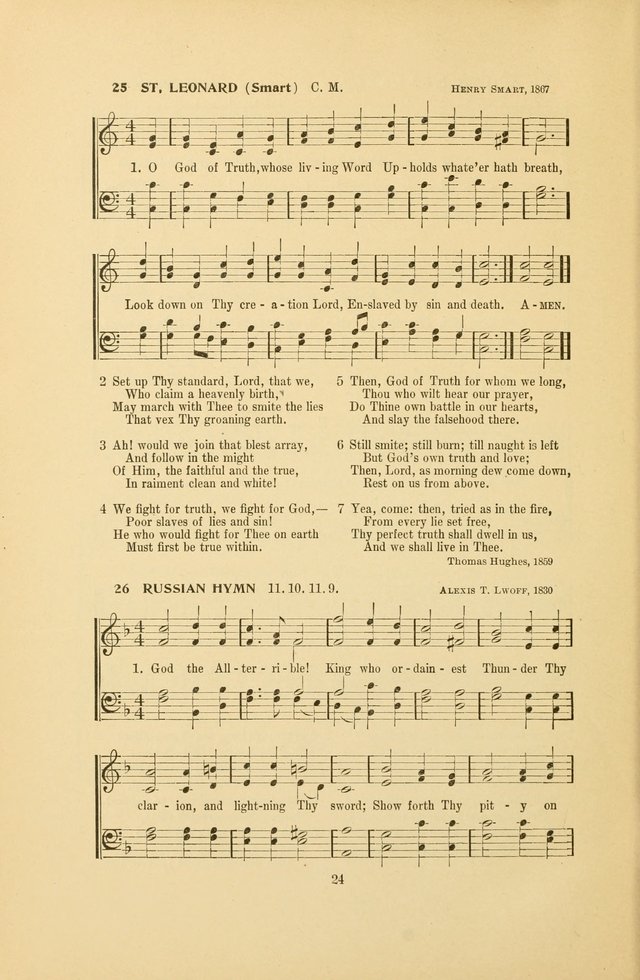 War-Time Hymns page 24