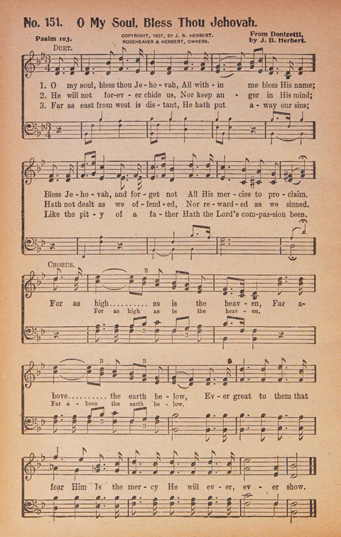 World Wide Revival Songs: for the Church, Sunday School and Evangelistic Meetings page 150