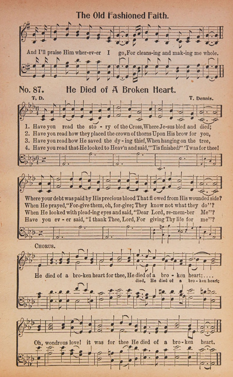 World Wide Revival Songs: for the Church, Sunday School and Evangelistic Meetings page 87