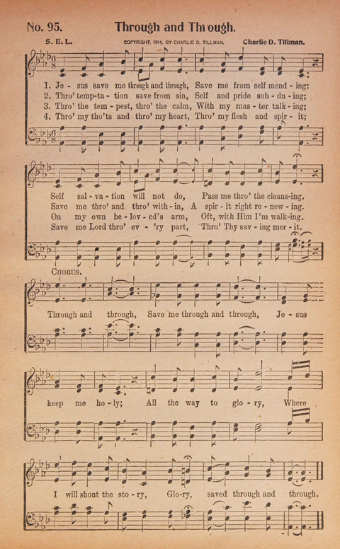 World Wide Revival Songs: for the Church, Sunday School and Evangelistic Meetings page 95