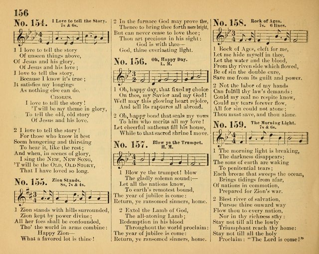 The Way of Life: for the Sunday-school. a valuable collection of songs both new and standard, carefully selected and arranged for this work page 156