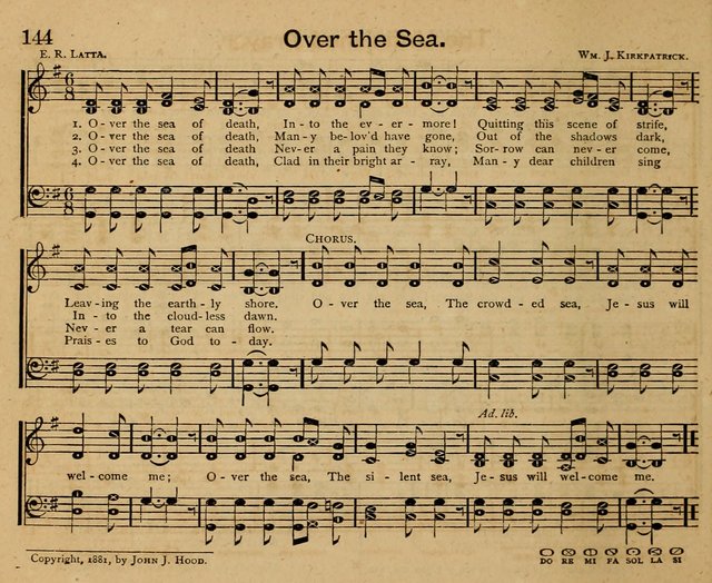The Wells of Salvation: songs for the Sabbath School page 144