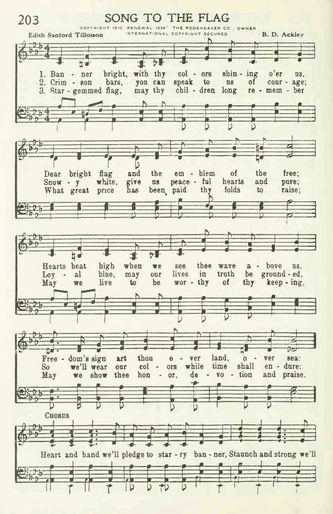 Youth Hymnal page 168