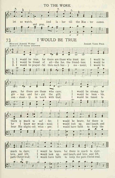 Youth Hymnal page 61