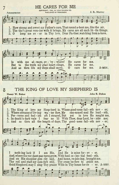 Youth Hymnal page 7