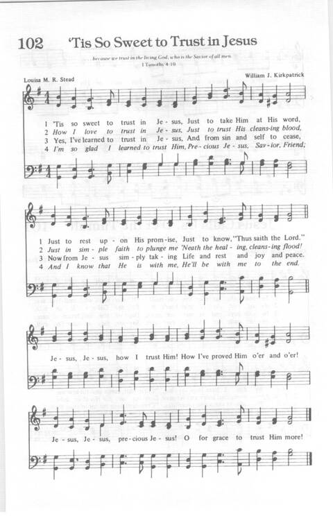 Yes, Lord!: Church of God in Christ hymnal page 108