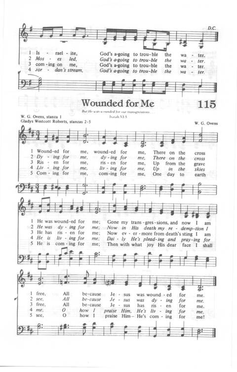 Yes, Lord!: Church of God in Christ hymnal page 123