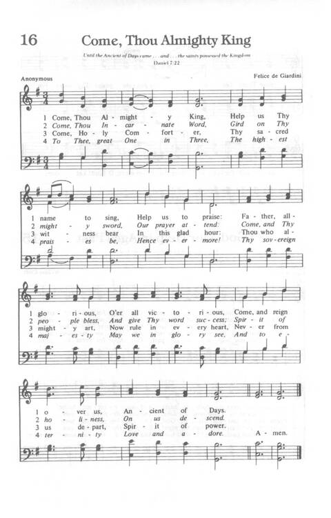 Yes, Lord!: Church of God in Christ hymnal page 16