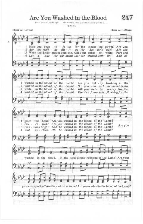 Yes, Lord!: Church of God in Christ hymnal page 267