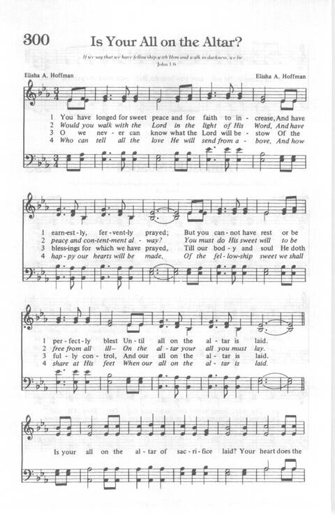 Yes, Lord!: Church of God in Christ hymnal page 326