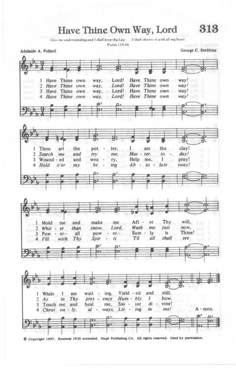 Yes, Lord!: Church of God in Christ hymnal page 339