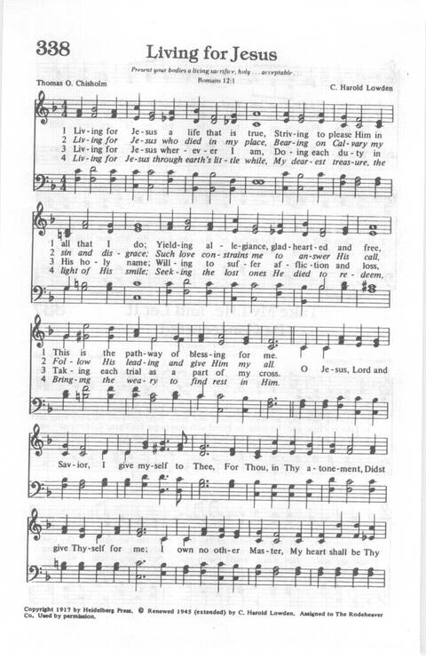 Yes, Lord!: Church of God in Christ hymnal page 364