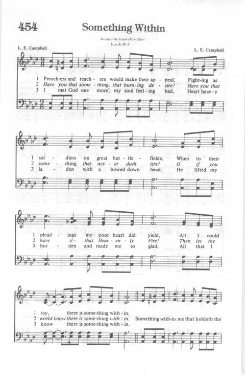 Yes, Lord!: Church of God in Christ hymnal page 486