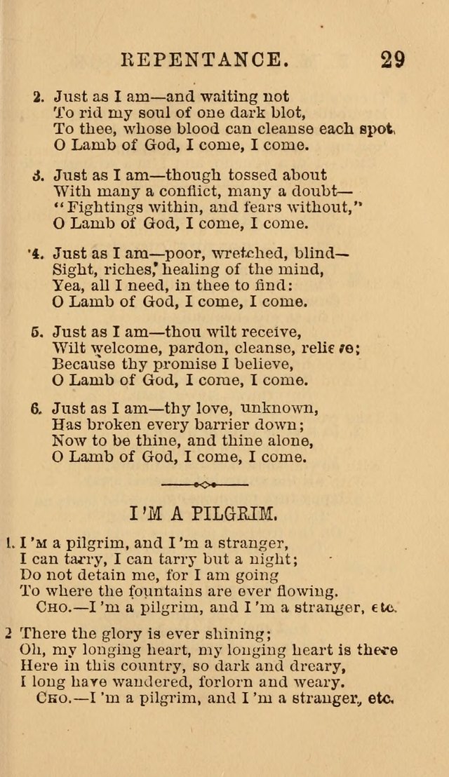 The Y. M. Christian Association Hymn-Book, with Tunes. page 29