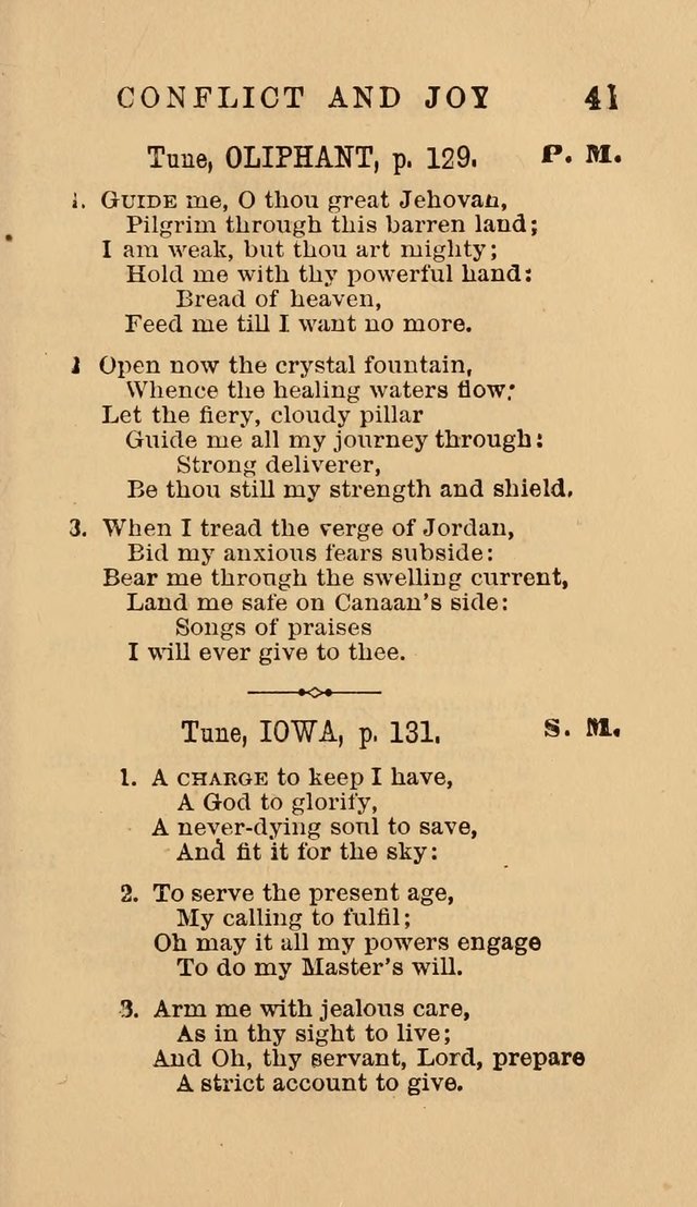The Y. M. Christian Association Hymn-Book, with Tunes. page 41