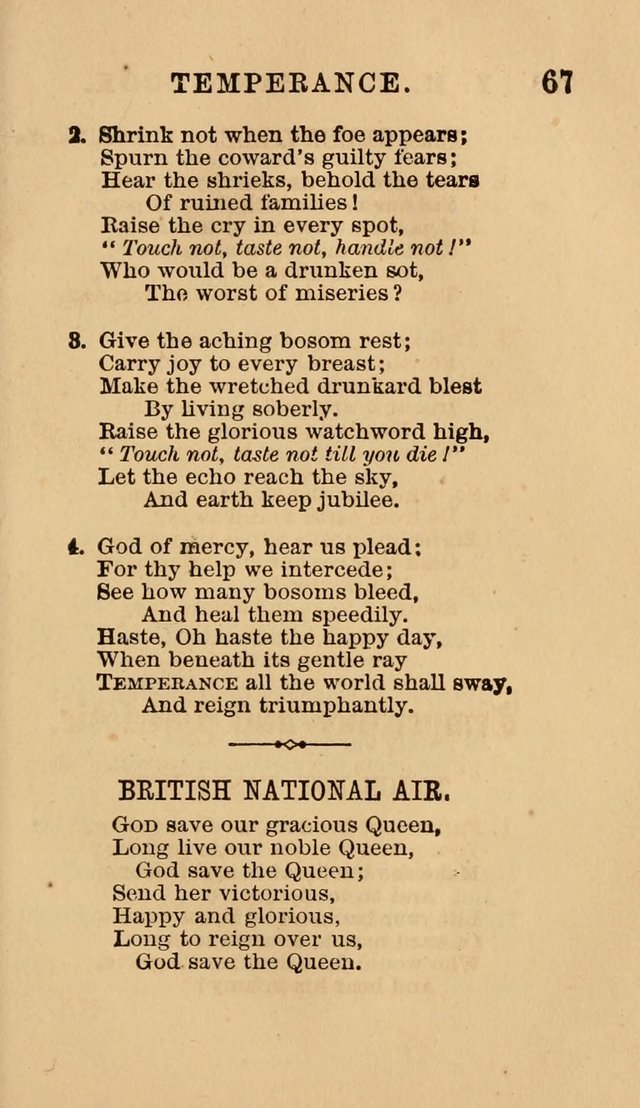 The Y. M. Christian Association Hymn-Book, with Tunes. page 67