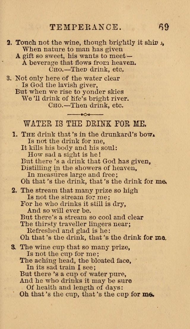 The Y. M. Christian Association Hymn-Book, with Tunes. page 69