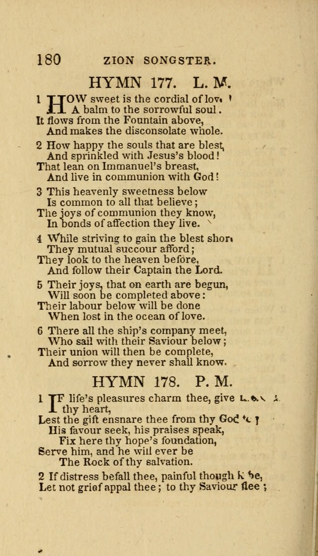 The Zion Songster: a Collection of Hymns and Spiritual Songs, Generally Sung at Camp and Prayer Meetings, and in Revivals or Religion  (95th ed.) page 187