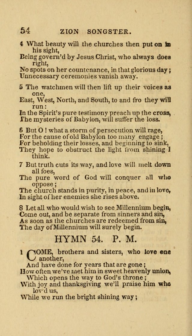 The Zion Songster: a Collection of Hymns and Spiritual Songs, Generally Sung at Camp and Prayer Meetings, and in Revivals or Religion  (95th ed.) page 61