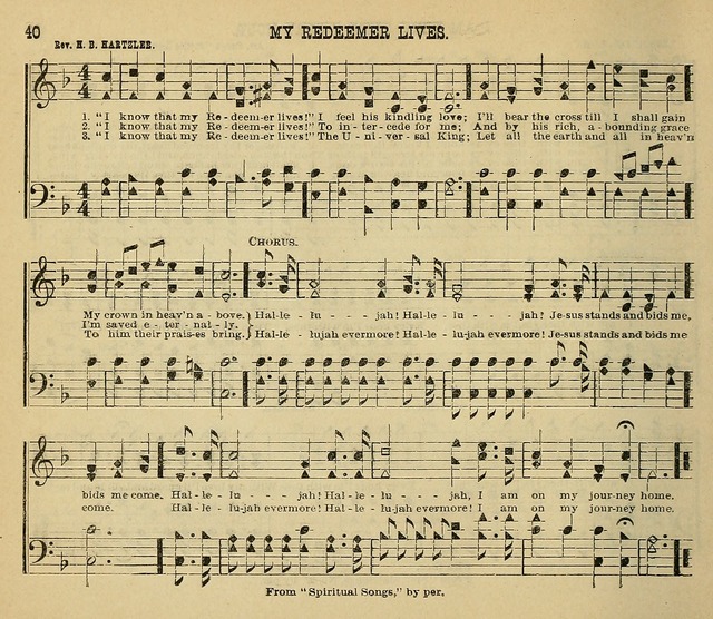 The Zion Songster Nos. 1 and 2 Combined: for Sabbath Schools page 40