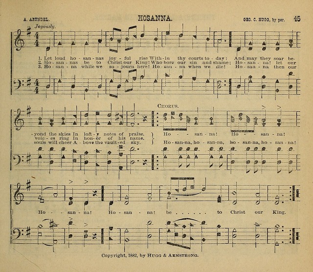 The Zion Songster Nos. 1 and 2 Combined: for Sabbath Schools page 45