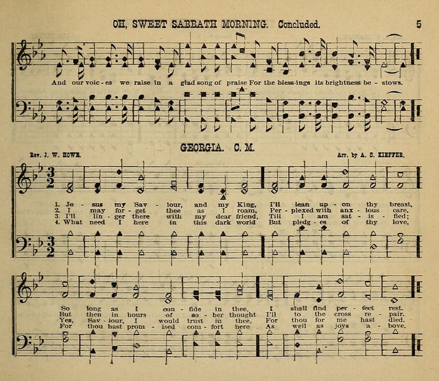 The Zion Songster Nos. 1 and 2 Combined: for Sabbath Schools page 5